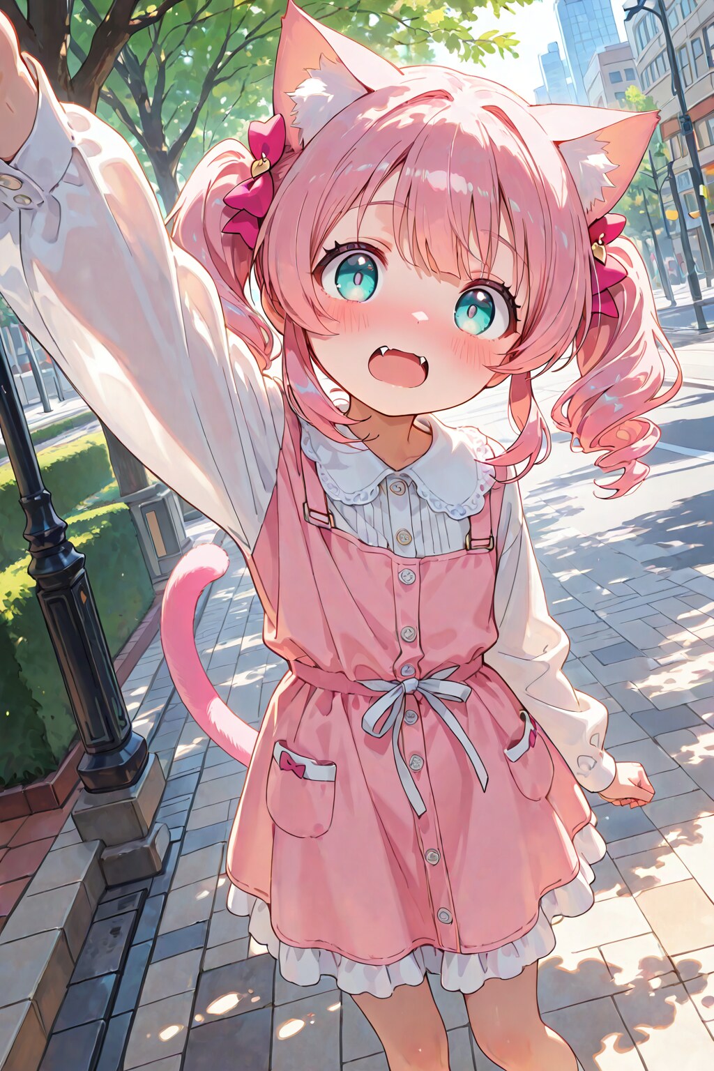 今日の猫耳ピンクちゃん