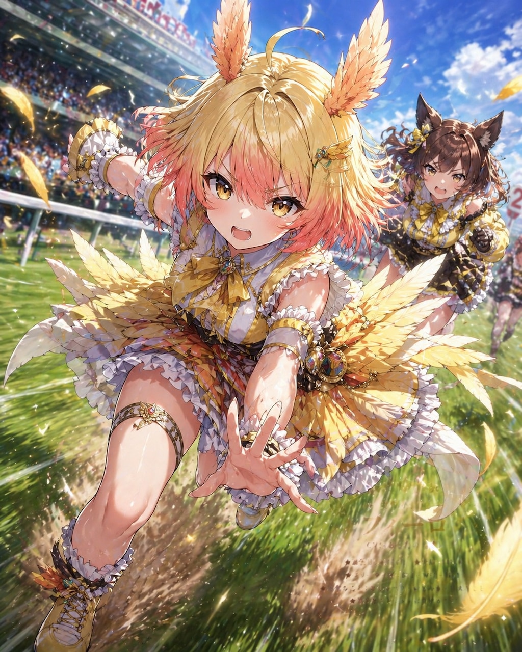 トリ娘×イヌ娘　プリティーダービー（我が家のペットダービー）