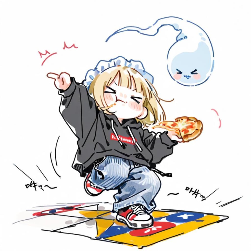 メ イ ダ ン ス (ง>ω<)ว🍕✨✨