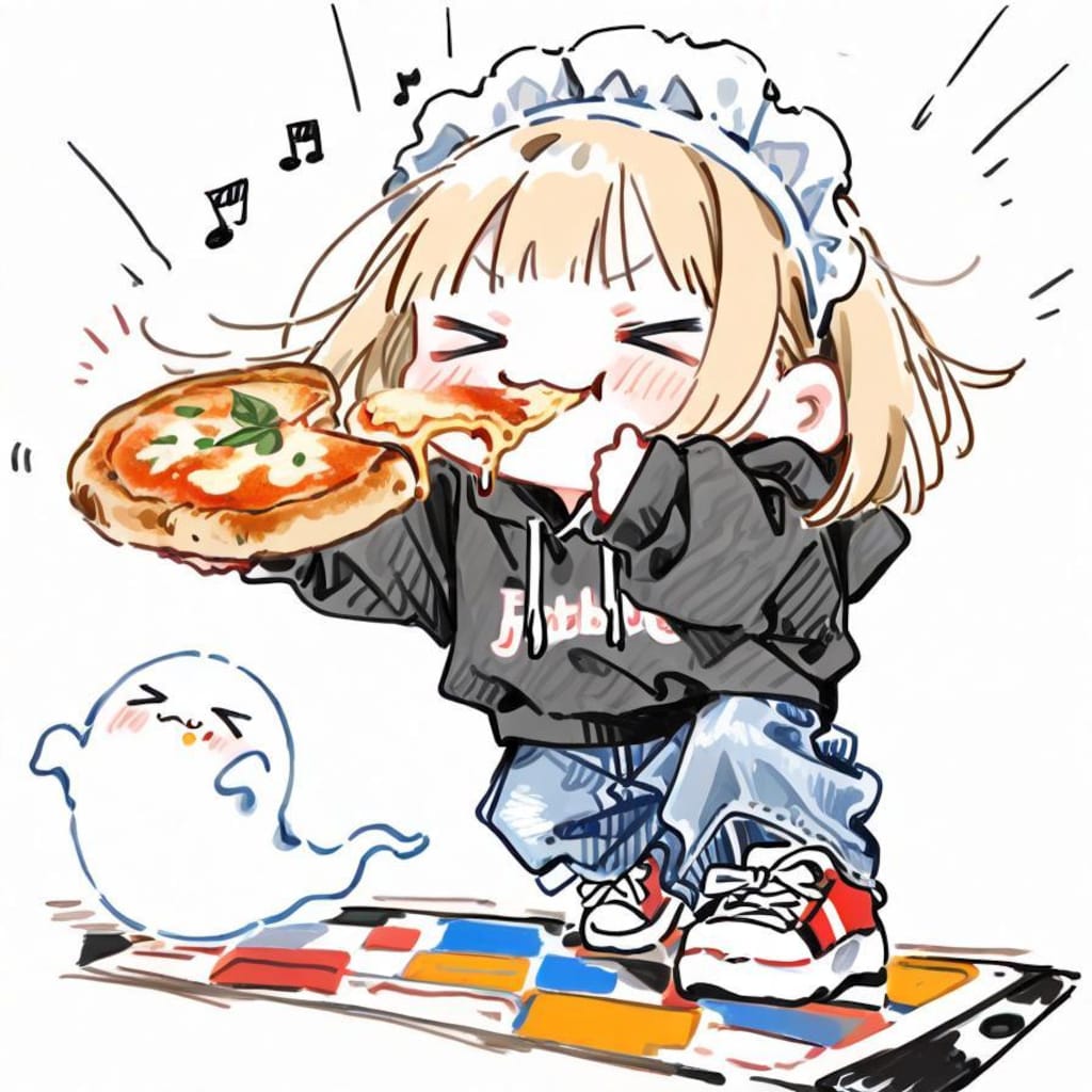 メ イ ダ ン ス (ง>ω<)ว🍕✨✨