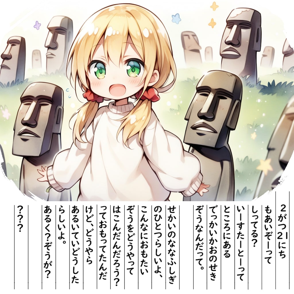 【絵日記】もあいぞうのひみつ