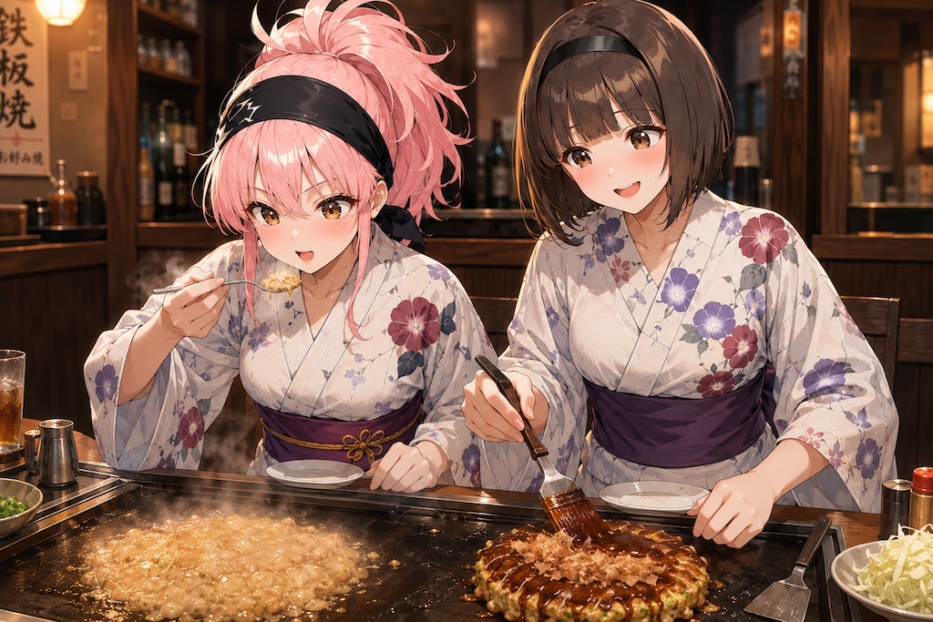 Sumiさんのリカちゃんと鉄板焼き