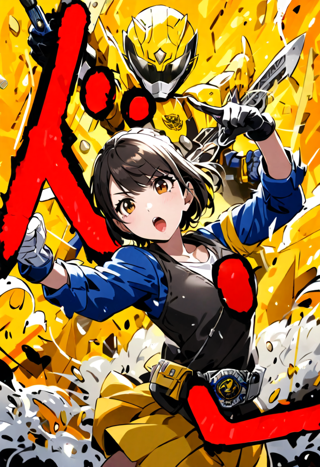 女豹イエロー！