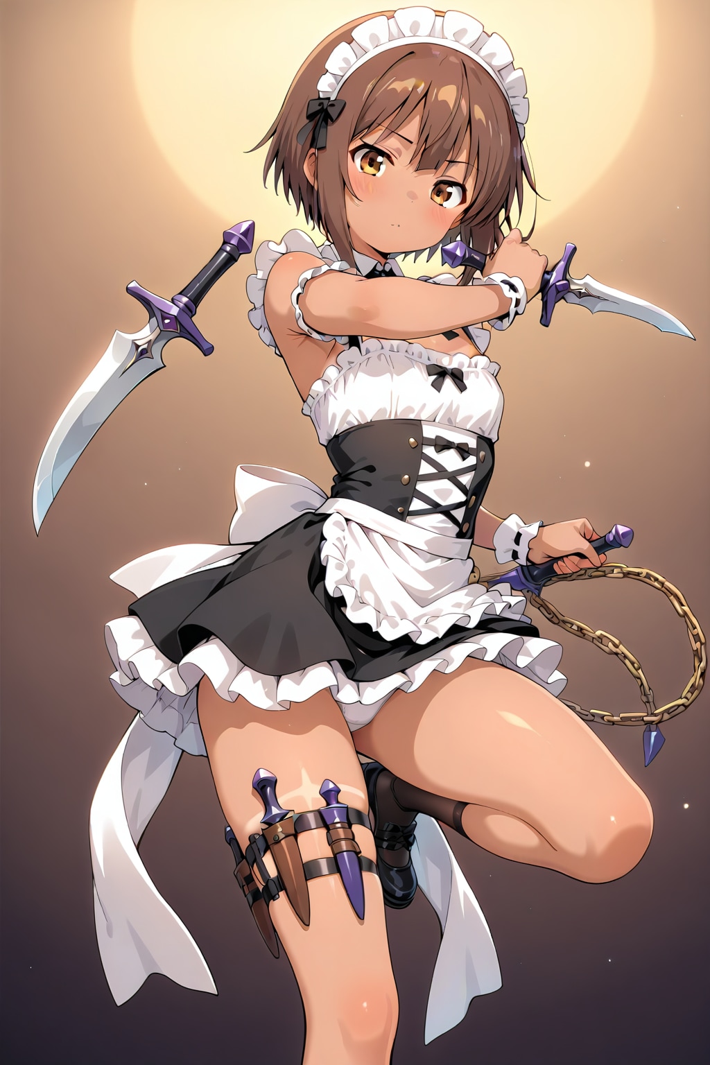 ダガー使いのメイドさん