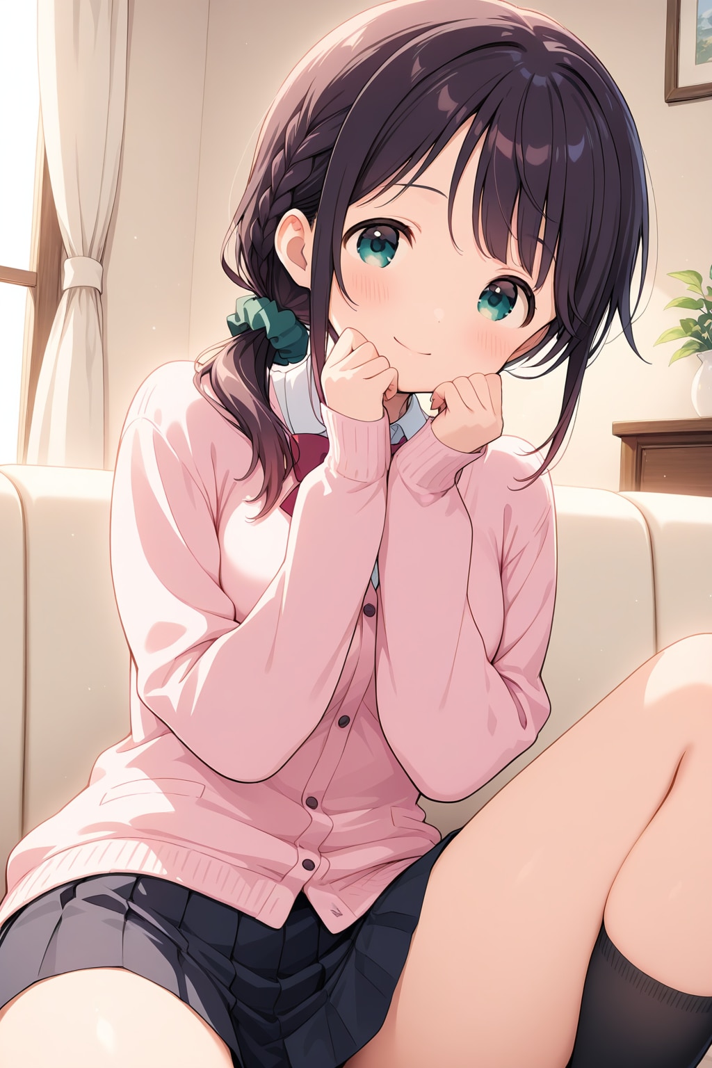 ちょい大胆に見えない構図 | の人気AIイラスト・グラビア