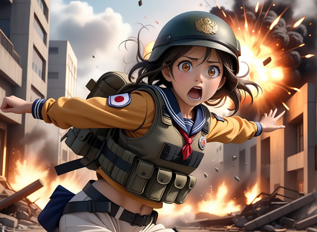 武装JK：急げ！爆弾処理班は手遅れだ！衛生兵！衛生兵は何処！