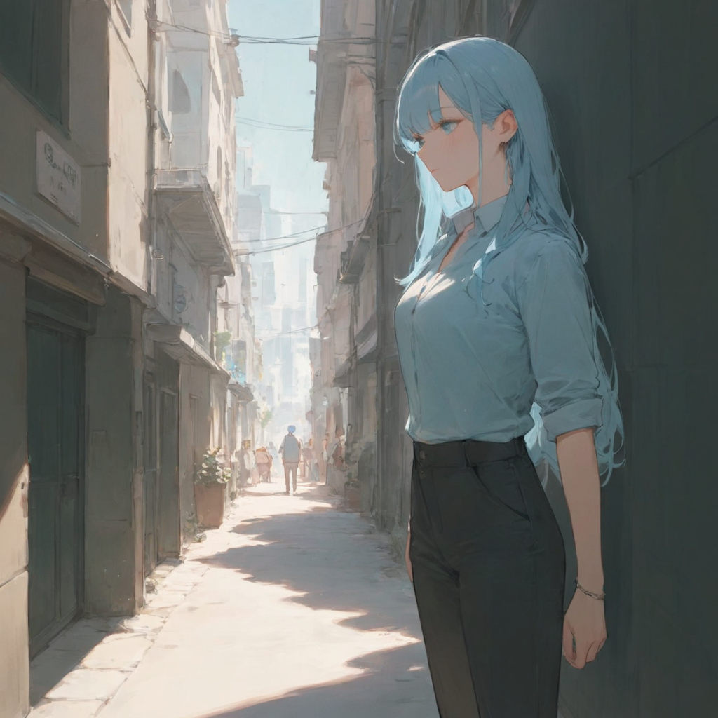 異国の路地裏