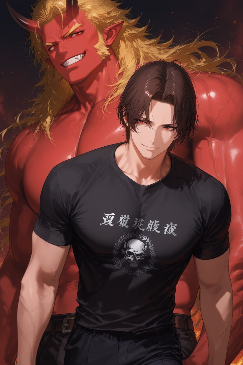 無敵の鬼 最強の男の、 | の人気AIイラスト・グラビア