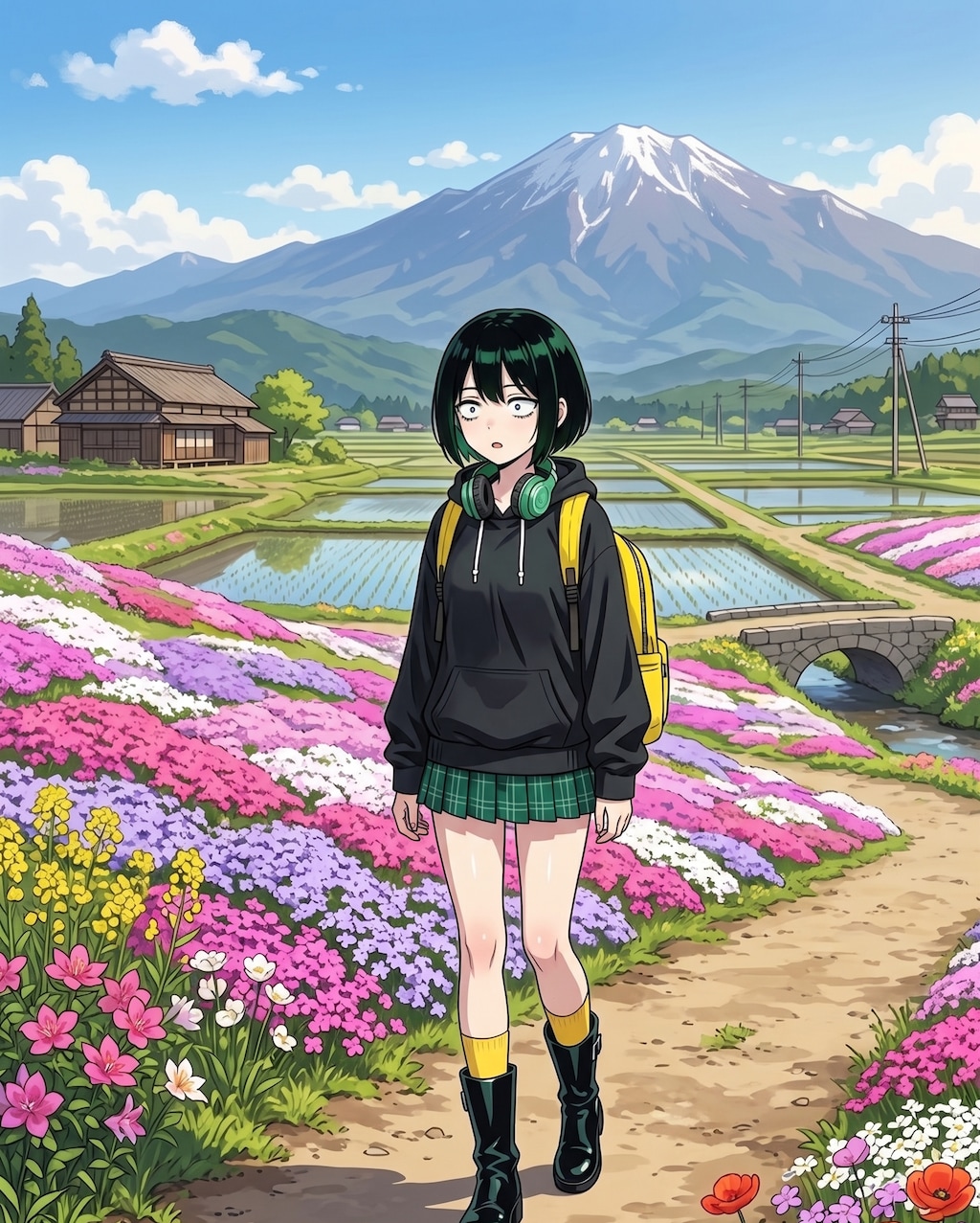 瞳孔開いて散歩中