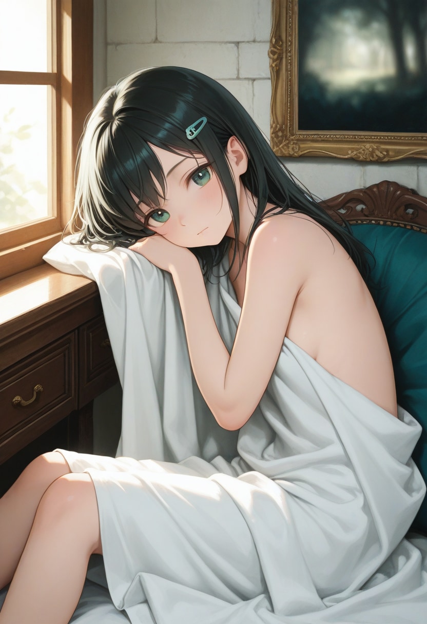 クラスメイトがモデルになってくれた(5)