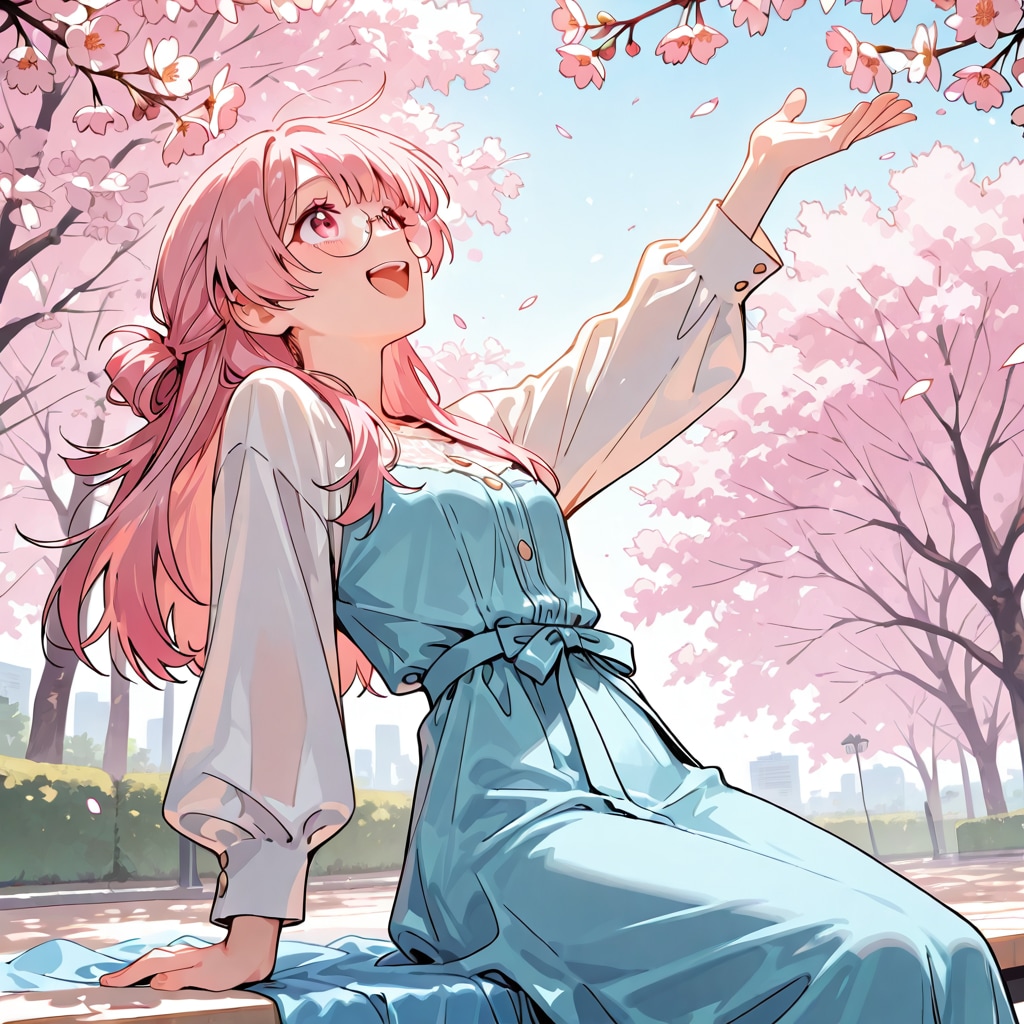 輝く春