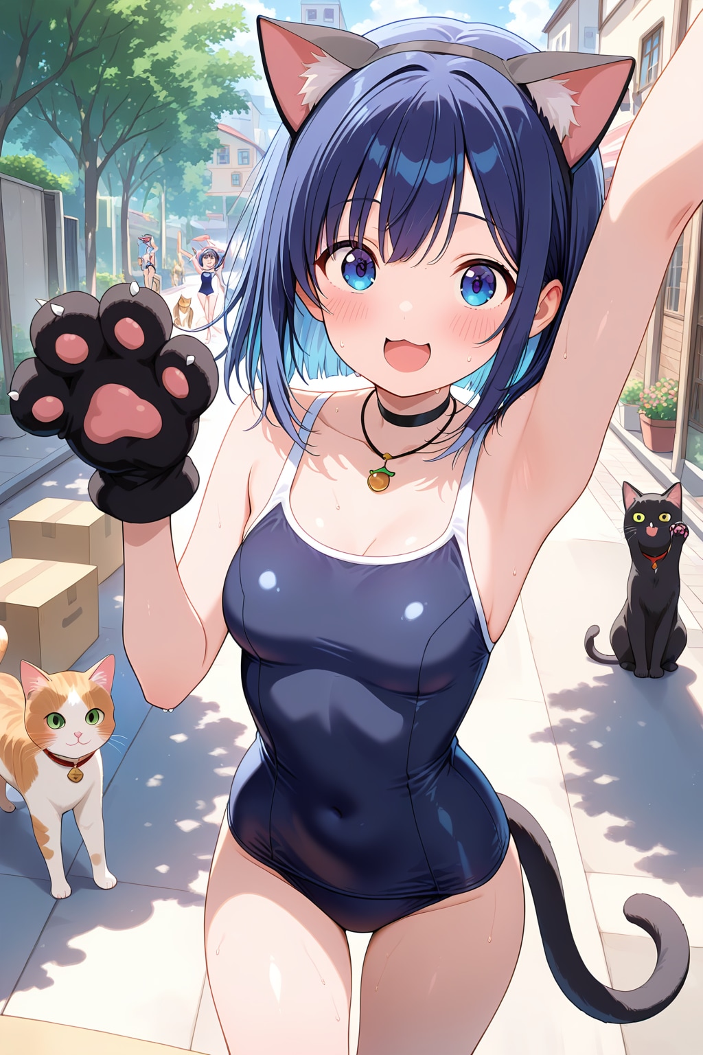 猫になった眞琴ちゃん