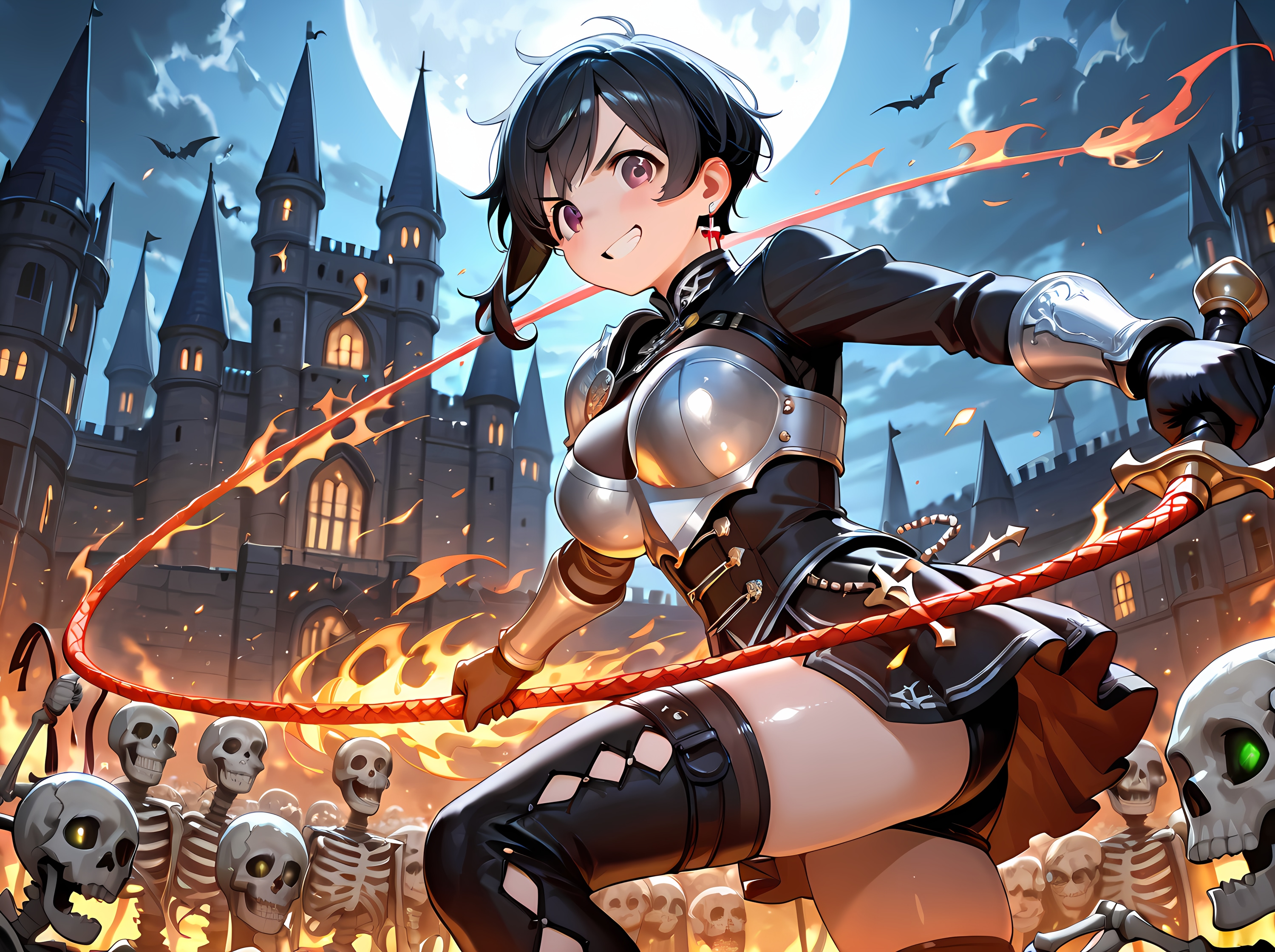 アンデッド退治♰ | の人気AIイラスト・グラビア