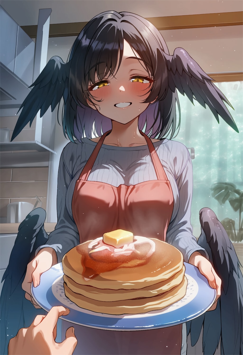 どうぞ召し上がれッ！【黒鳥娘】