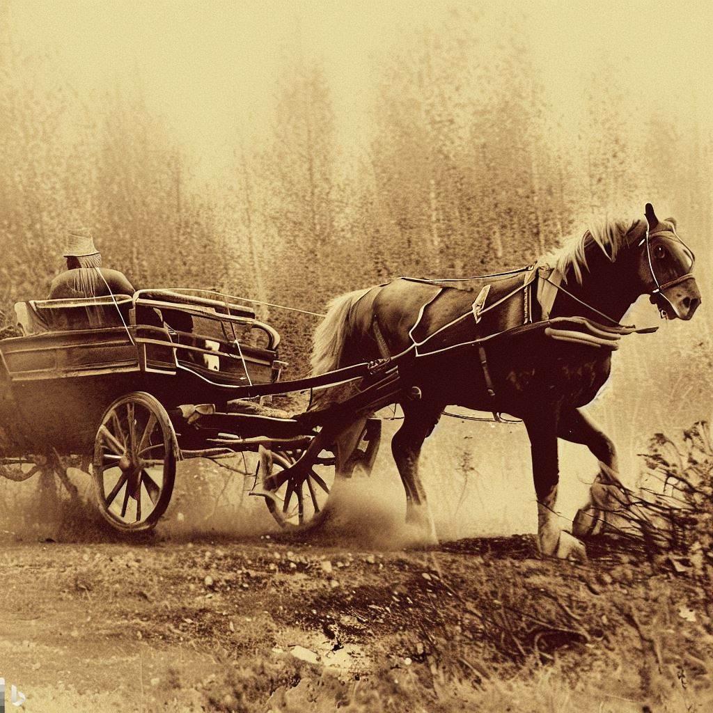 昔の馬車