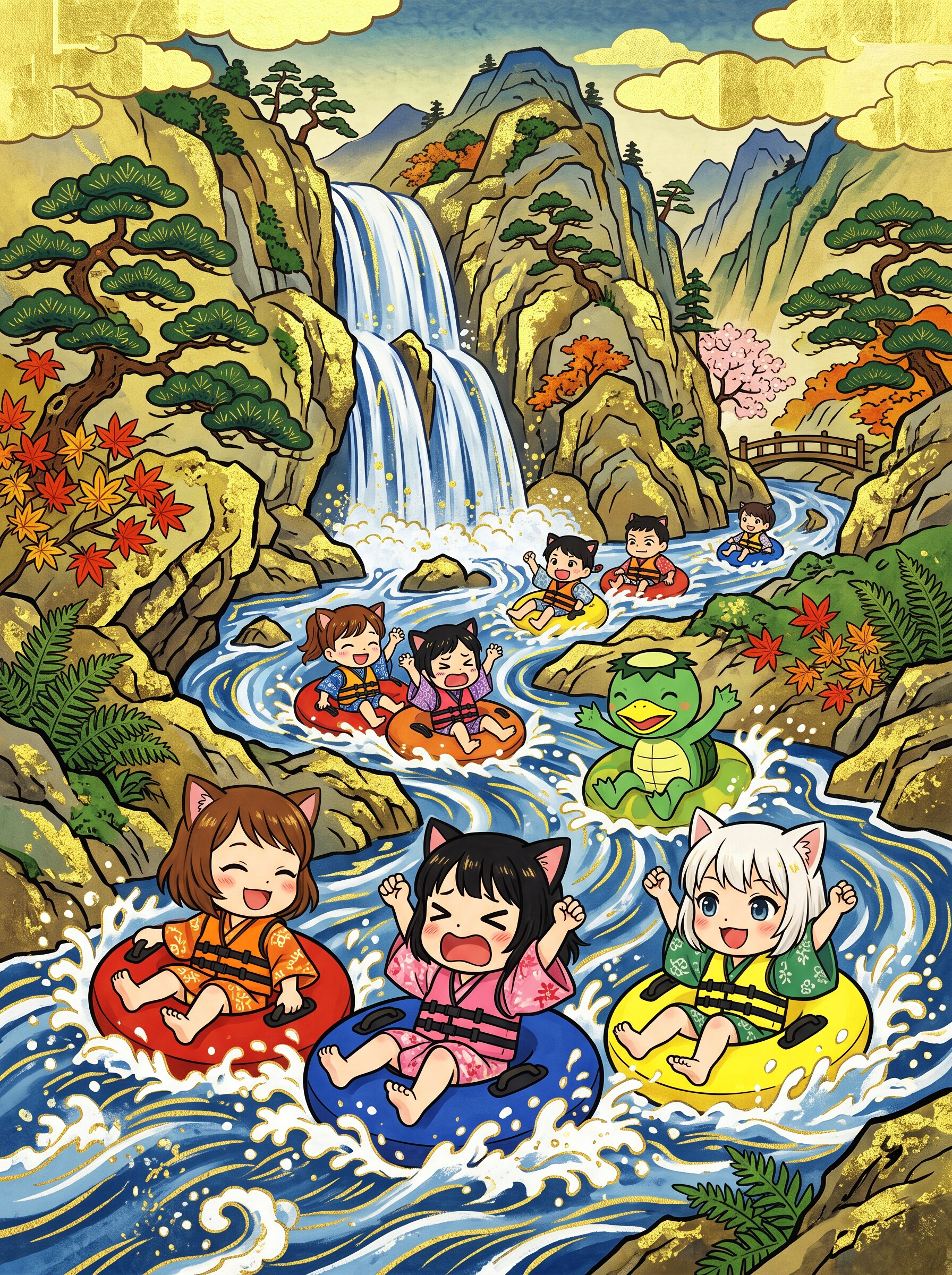 急流くだり
