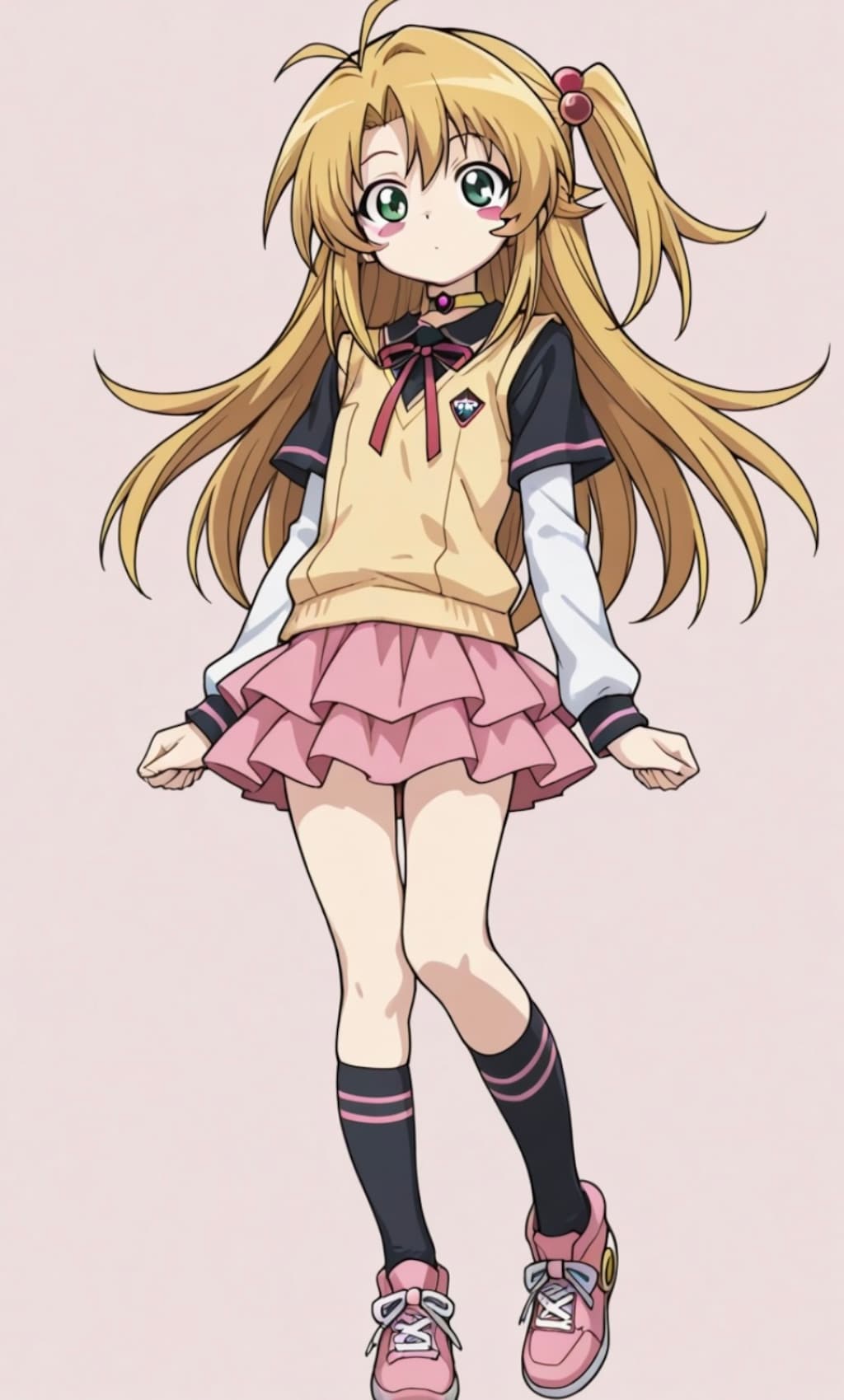 ピンクのスカート☆