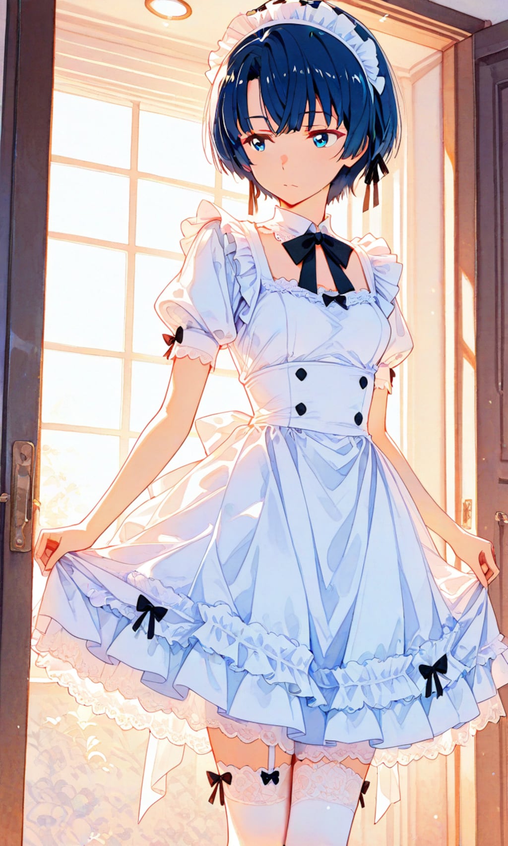 ホワイトメイドな柑菜ちゃん