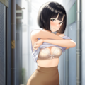 今日は、ちゃんと言い付け通りの色のブラか確認してみました 6枚目