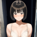 今日は、ちゃんと言い付け通りの色のブラか確認してみました 9枚目