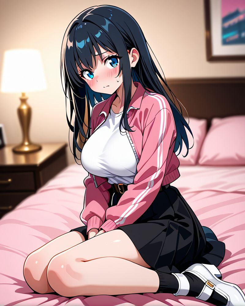 ベッドで待ってます