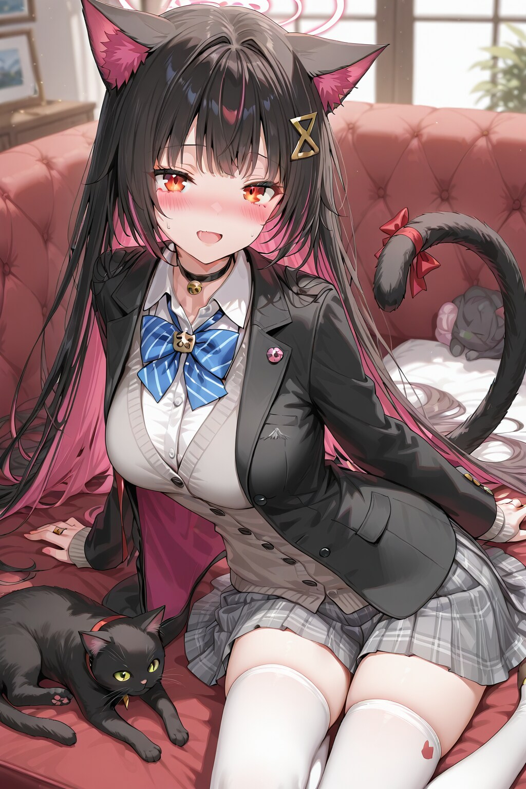 猫娘と一緒
