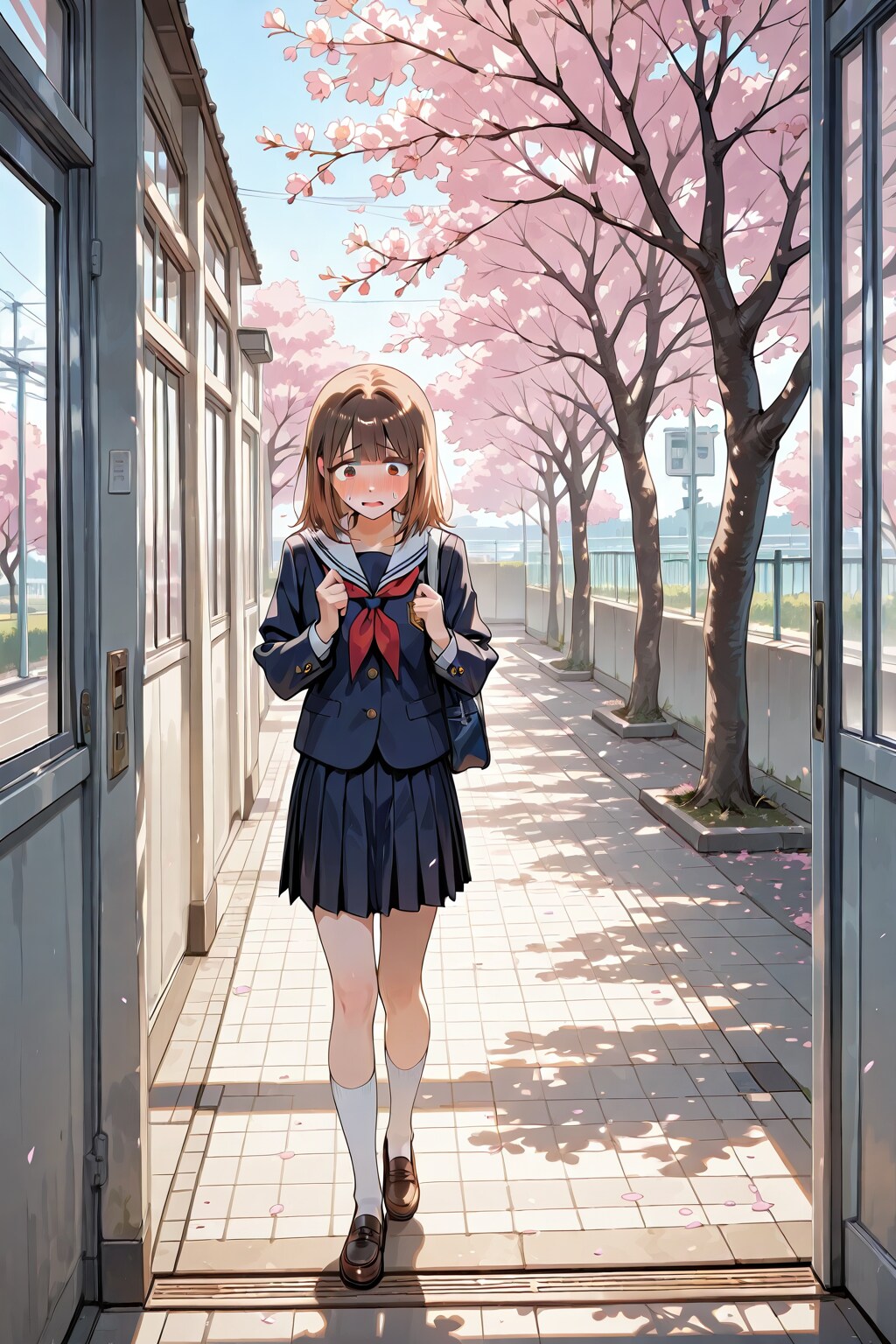 初登校