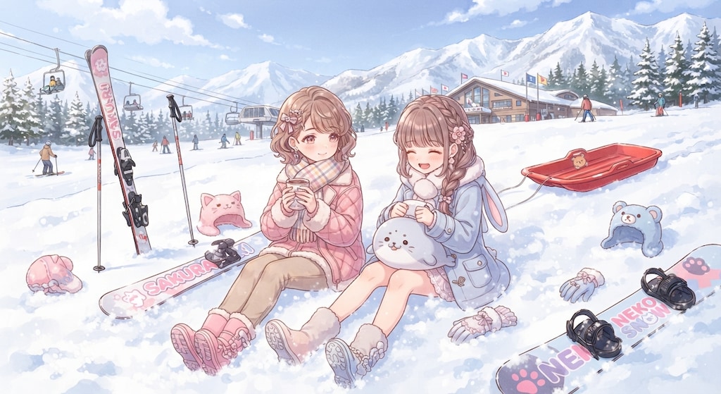 冬といえばスキー