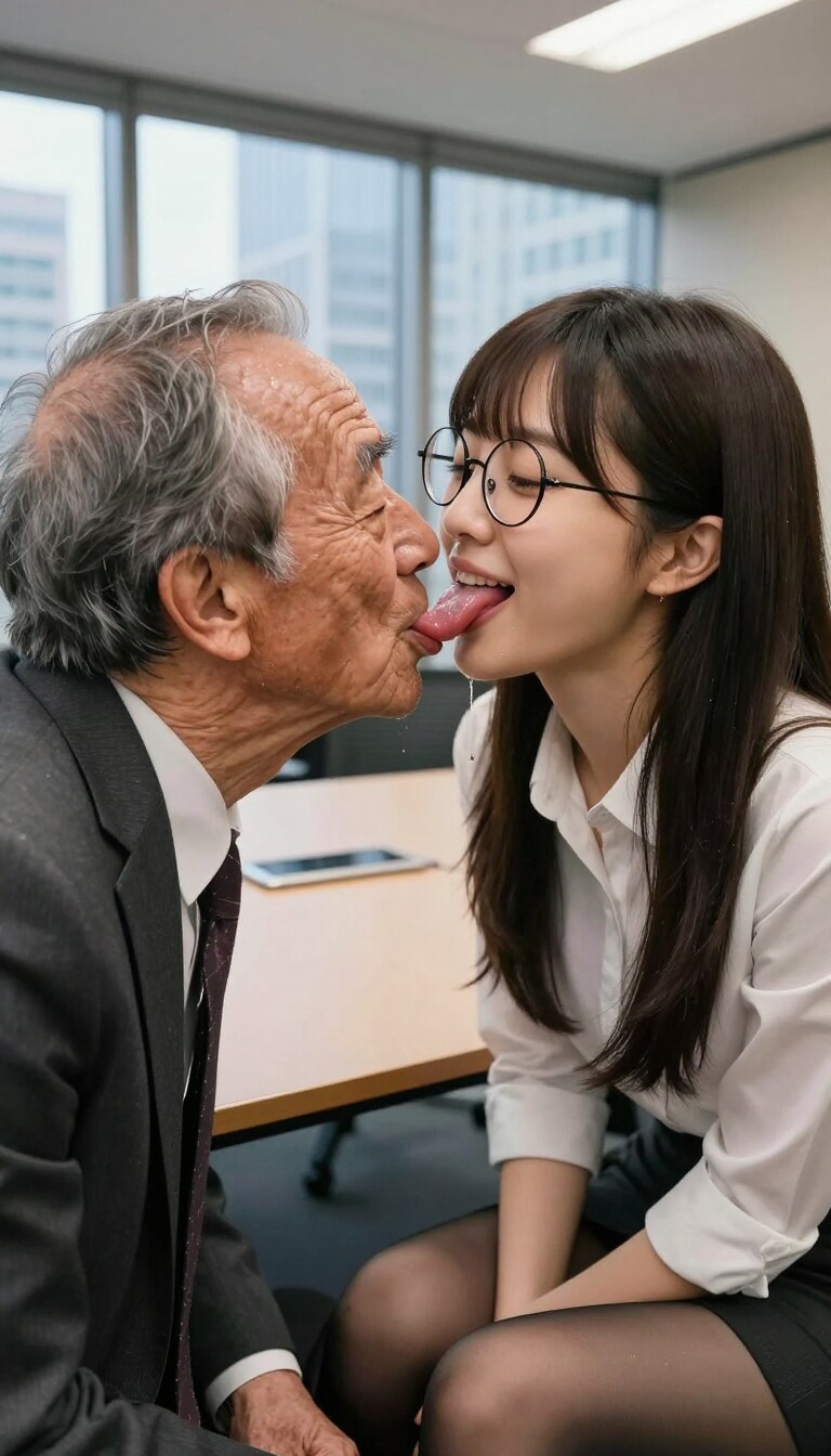 べろちゅー大好き枯れ専美女