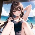 編集機能による髪色変更 4枚目