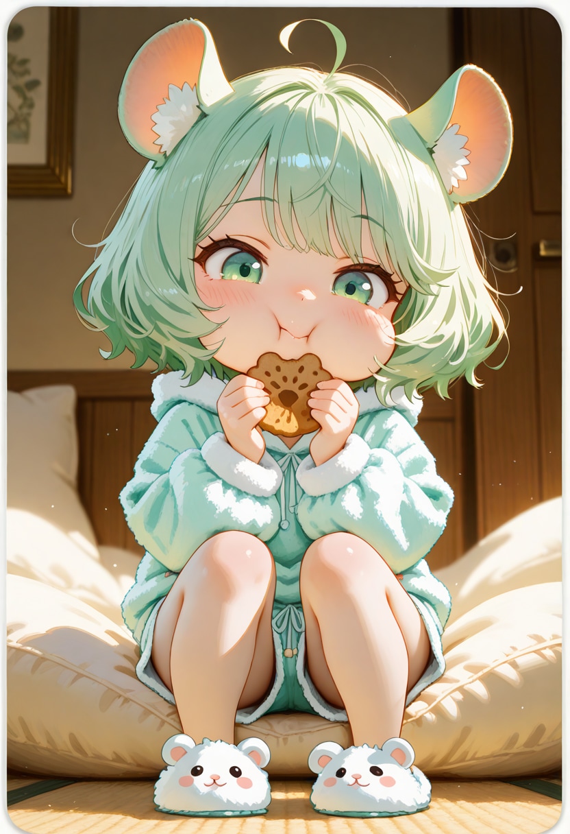 ハムのおやつじかん | の人気AIイラスト・グラビア