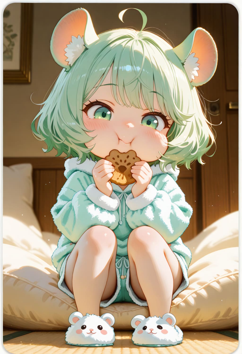 ハムのおやつじかん