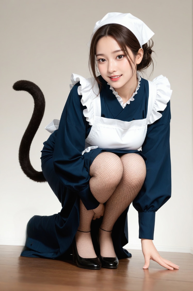 和風メイドにゃんにゃん