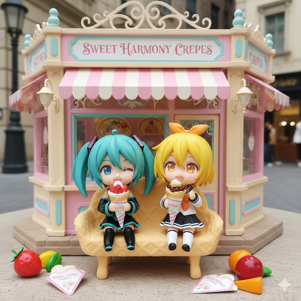 クレープ美味しいぃね🎶