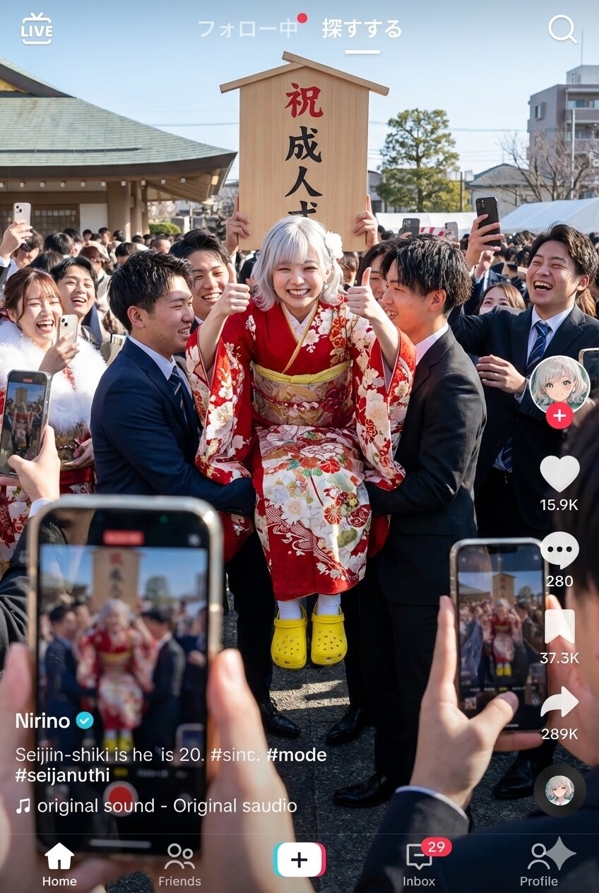 バズる成人式