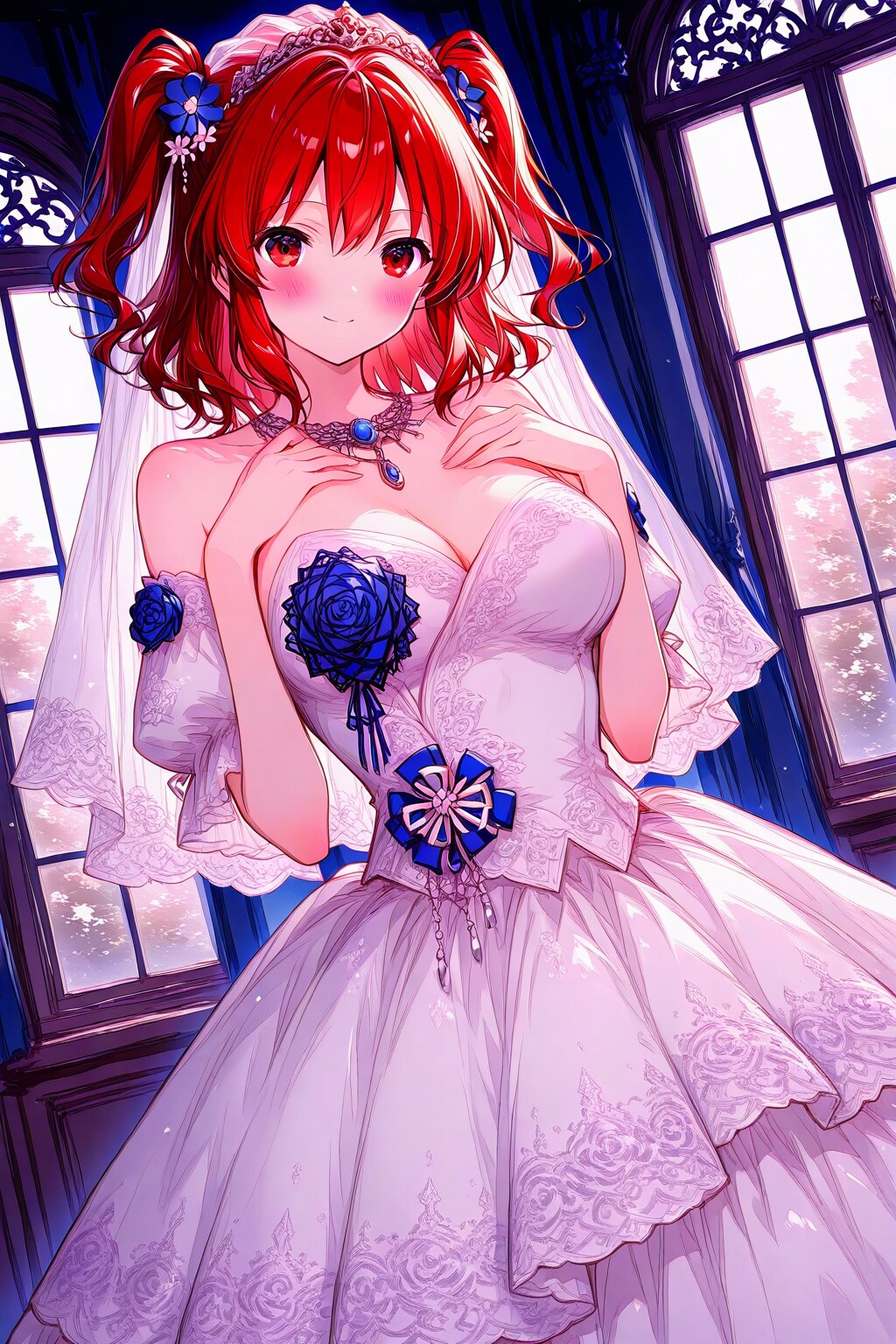 ウェディングドレスの小町