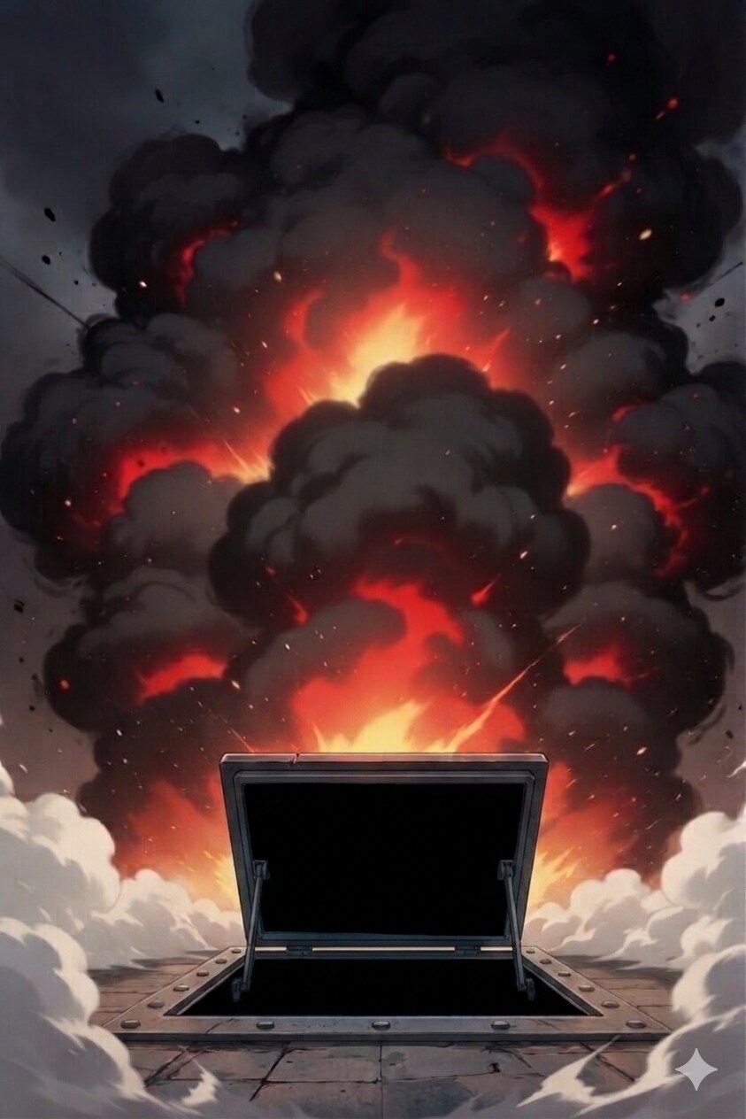 艦長！第七ハッチが開いていますッ！！