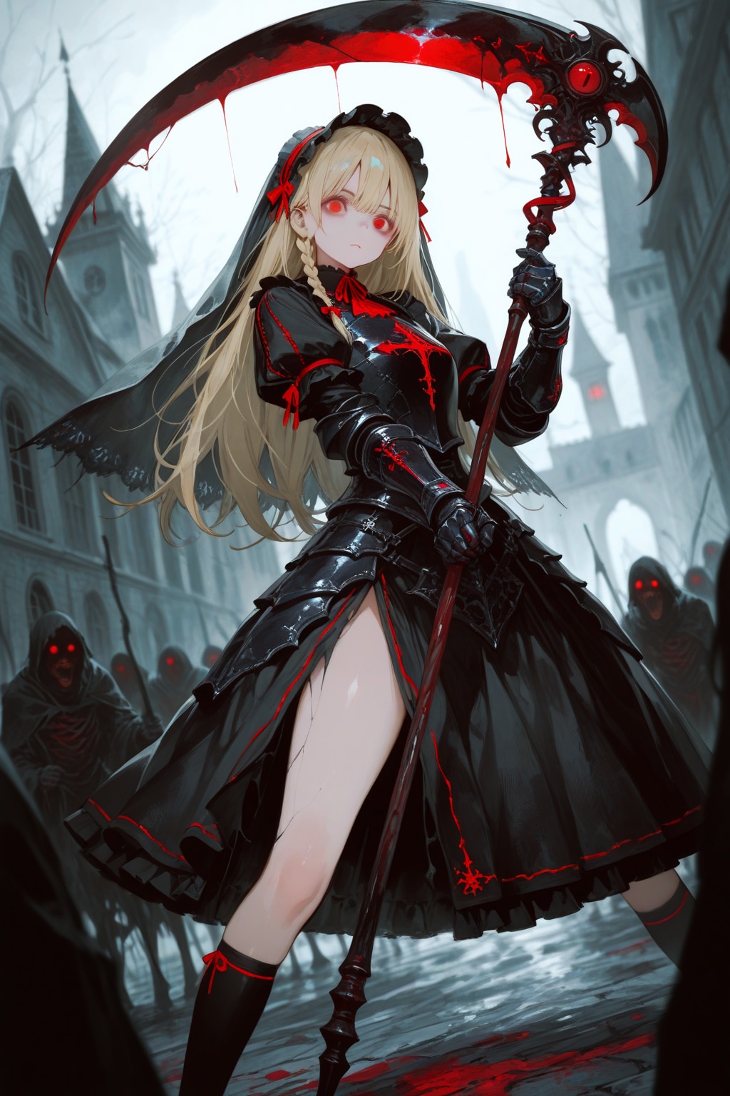 ダークでゴシックでホラーなファンタジー | の人気AIイラスト・グラビア