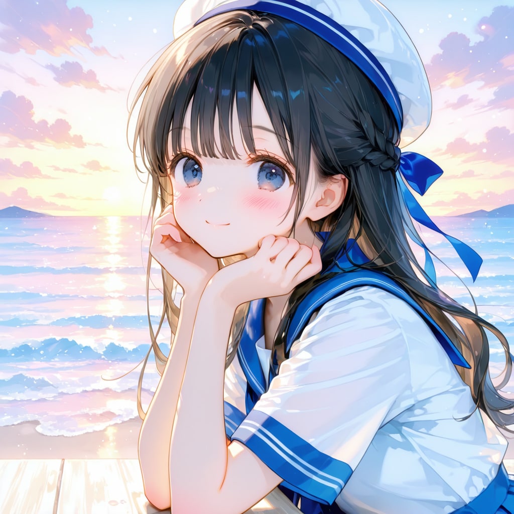 海辺 | の人気AIイラスト・グラビア