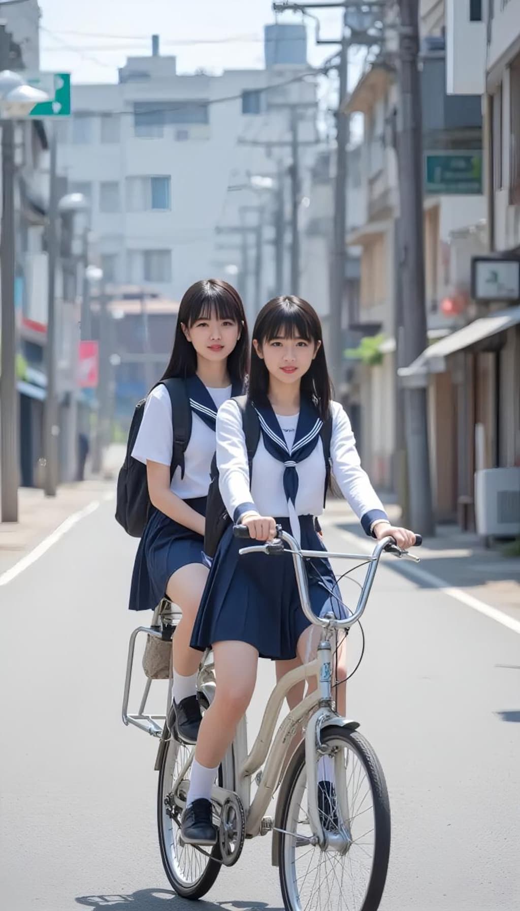 JKチャリ二人乗り