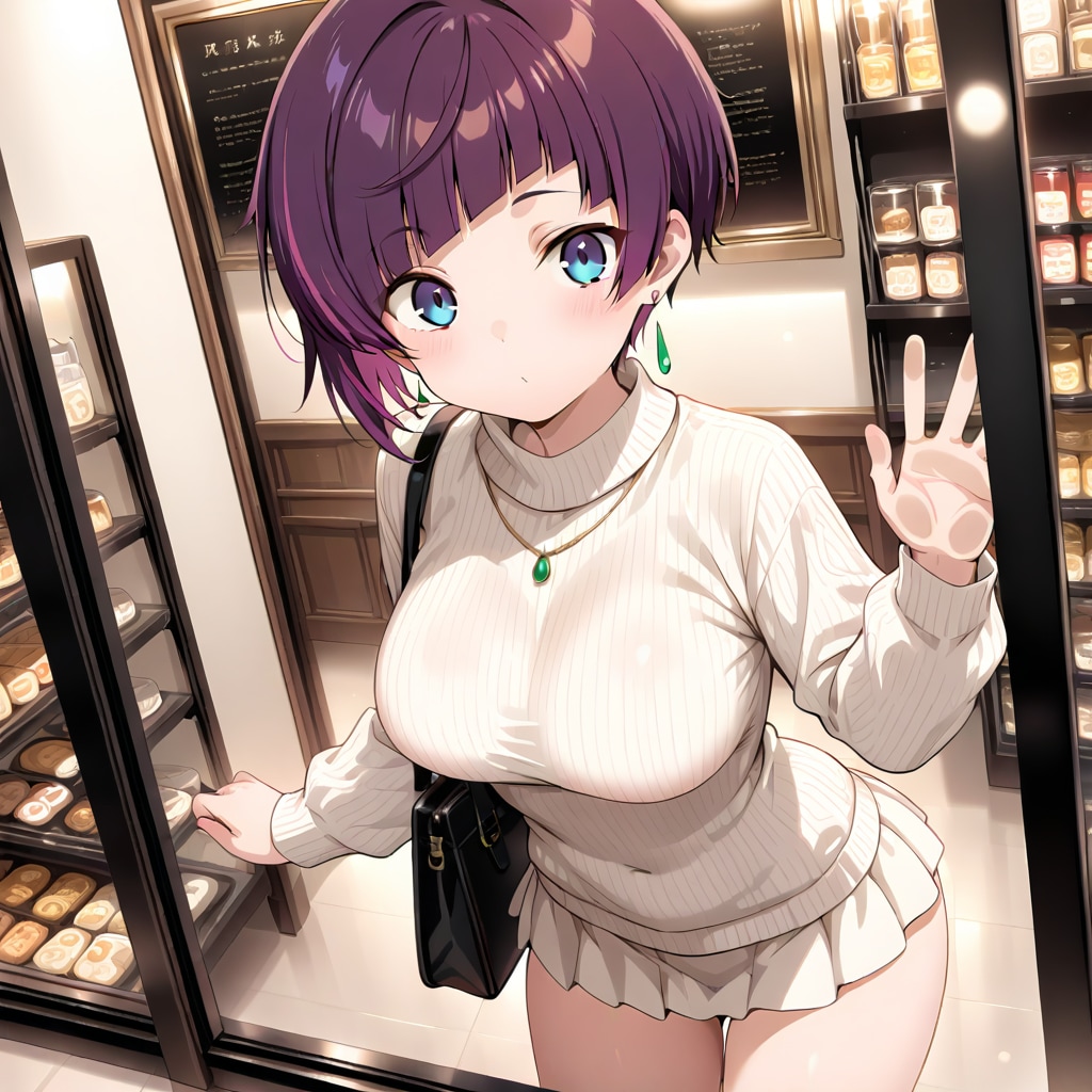 お店の品物目線