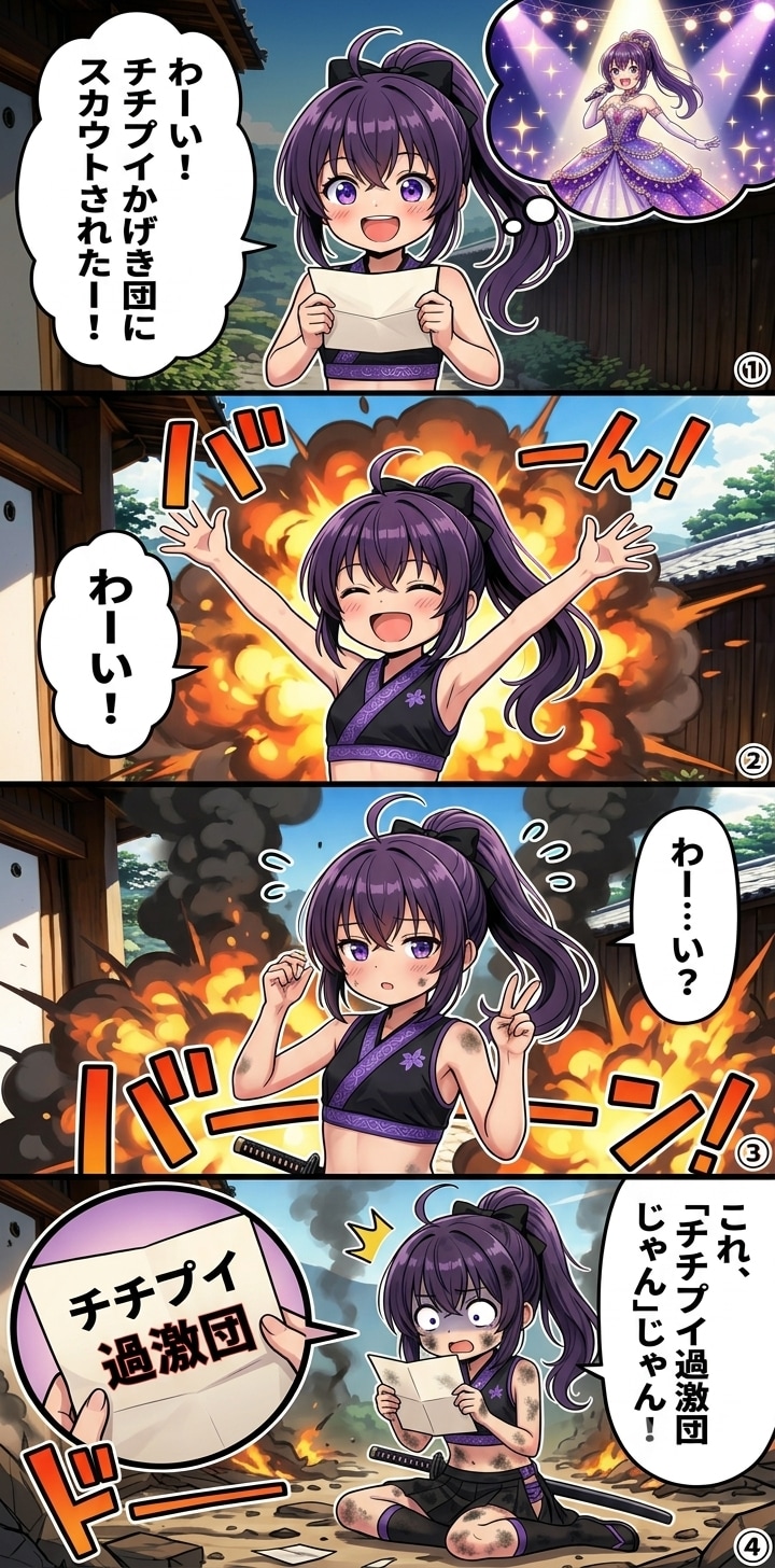 クノイチ４コマ