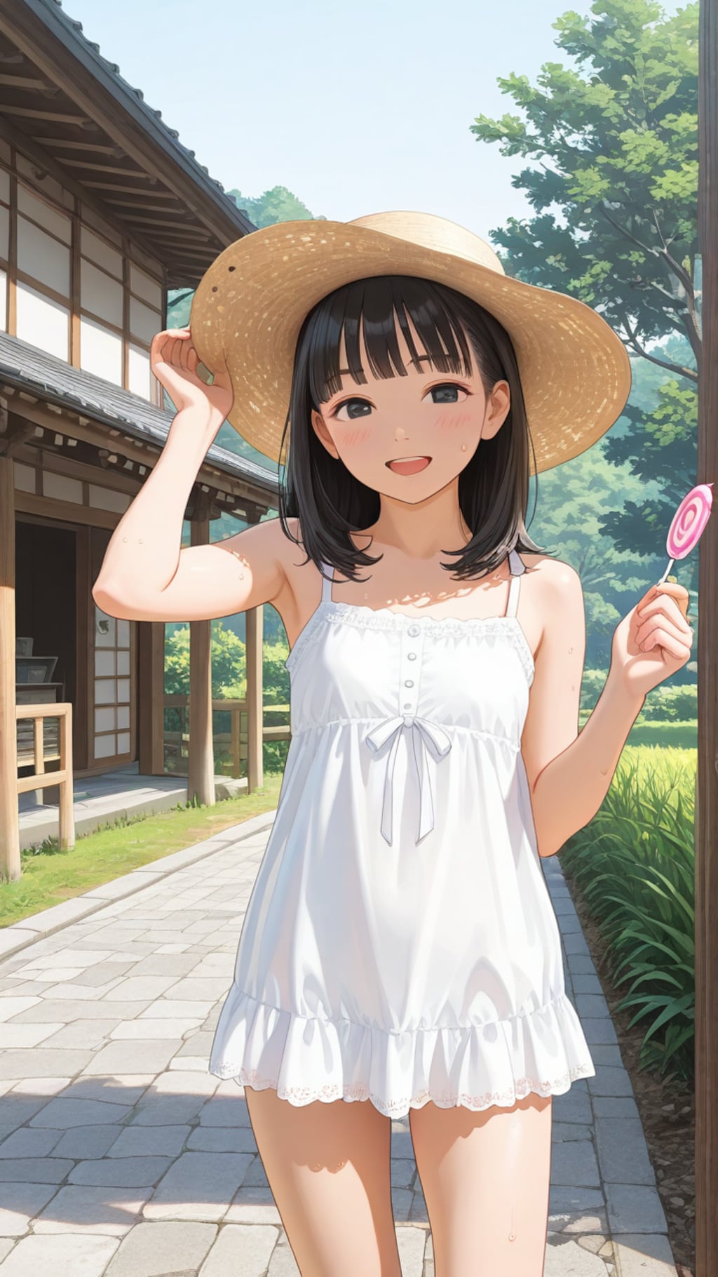 ワンピース少女のカオルちゃん