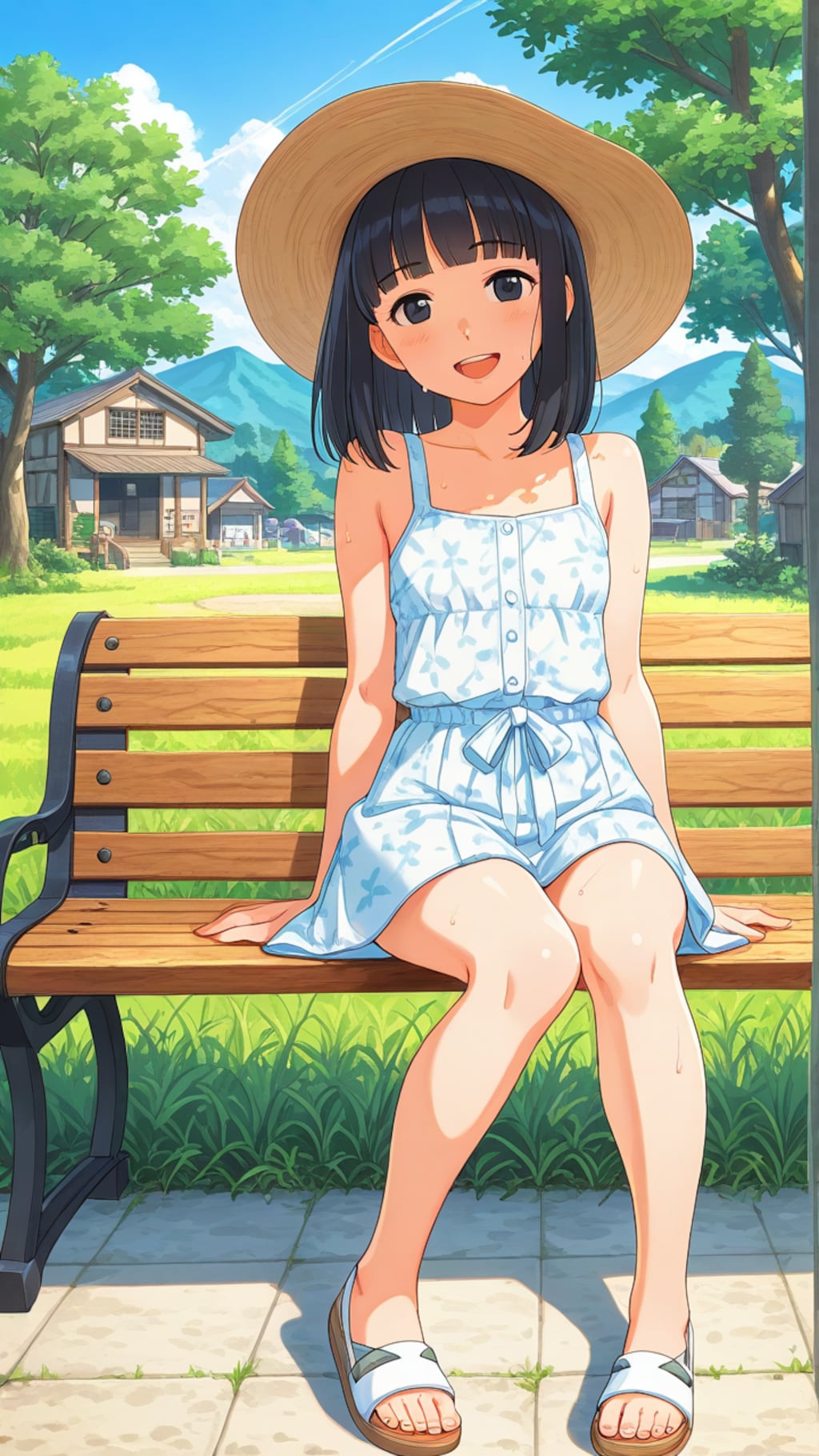 ワンピース少女のカオルちゃん