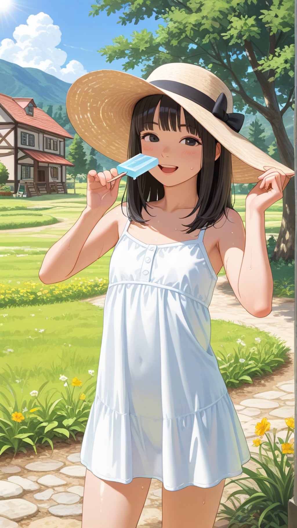 ワンピース少女のカオルちゃん