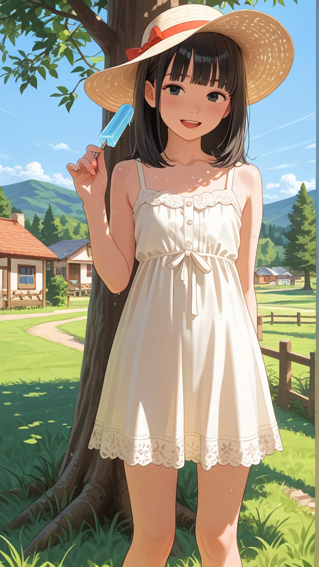 ワンピース少女のカオルちゃん