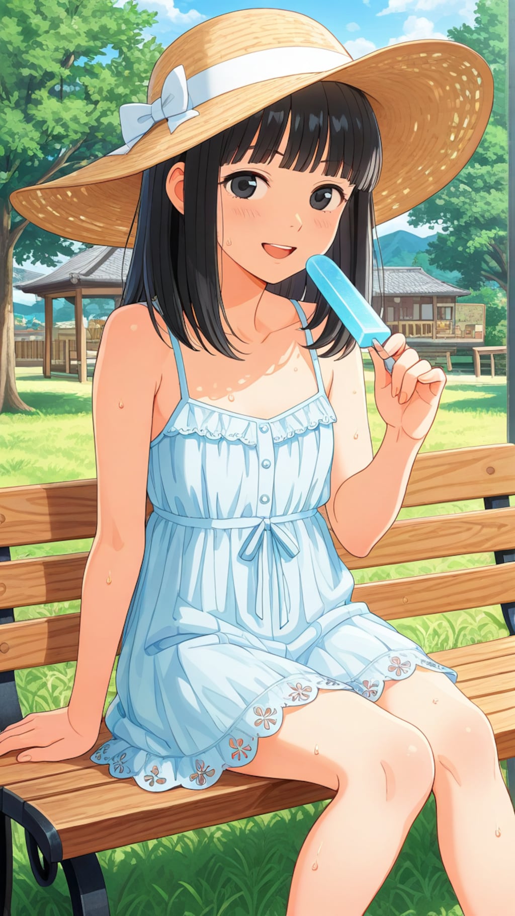 ワンピース少女のカオルちゃん