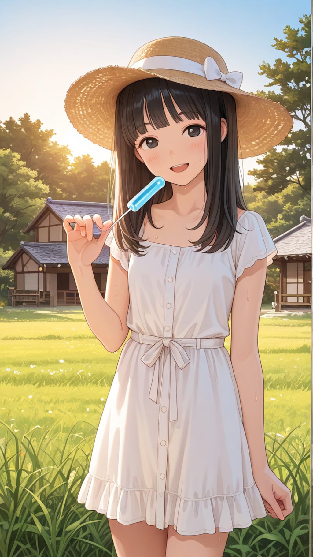 ワンピース少女のカオルちゃん