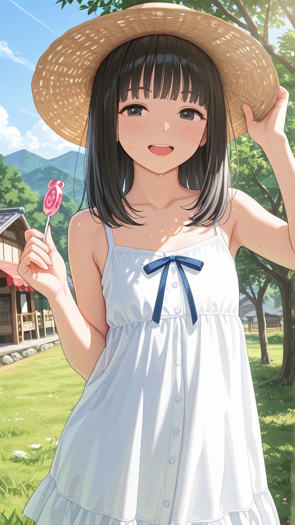 ワンピース少女のカオルちゃん