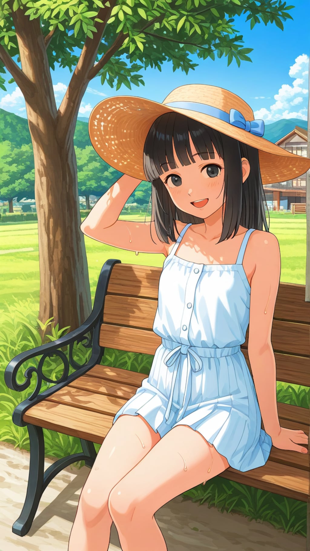 ワンピース少女のカオルちゃん